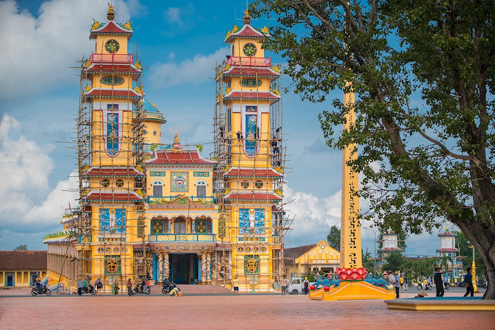 Tòa Thánh Tây Ninh được trùng tu năm 2023